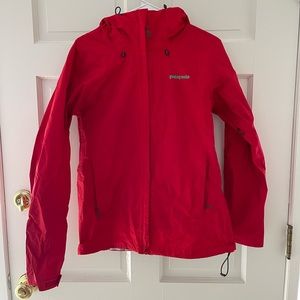 Patagonia torrent shell women’s medium rain coat jacket